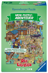 Kinderpuzzle 42 Teile - Mein Puzzle-Abenteuer: Der Eierdieb
