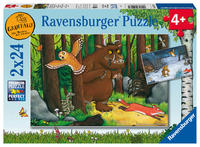 Kinderpuzzle 2x24 Teile - Der Grüffelo - Der Waldspaziergang