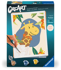 CreArt, Malen nach Zahlen Hello Baby - Giraffe