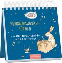 Postkarten-Adventskalender. Weißt du eigentlich, wie lieb ich dich hab? Weihnachtswünsche für dich