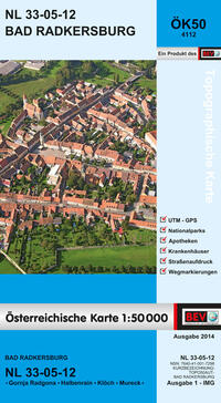 BEV-Karte 4112, Bad Radkersburg 1:50 000