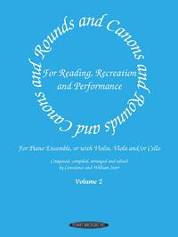 Rounds and Canons for Reading, Recreation and Performance, Piano Ensemble, Volume 2