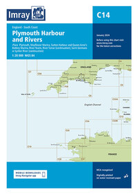 C14 Plymouth Harbour and Rivers, Imray Chart