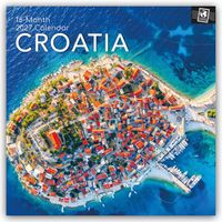 Croatia – Kroatien 2027 – 16-Monatskalender