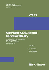 Operator Calculus and Spectral Theory