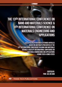 The 13th International Conference on Nano and Materials Science & 8th International Conference on Materials Engineering and Applications