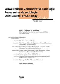 Wie Kriege die Soziologie herausfordern