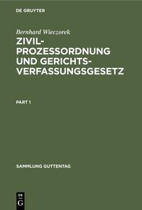 Zivilprozessordnung und Gerichtsverfassungsgesetz
