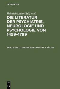 Die Literatur von 1700–1799