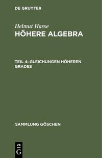 Gleichungen höheren Grades