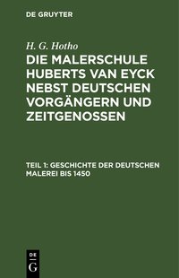 Geschichte der deutschen Malerei bis 1450