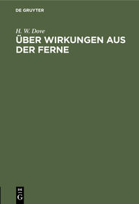 Über Wirkungen aus der Ferne