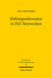 Haftungsadressaten in DLT-Netzwerken