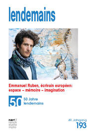 Lendemains - Études comparées sur la France 49, 193