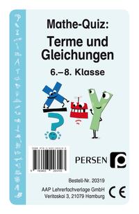 Mathe-Quiz: Terme und Gleichungen