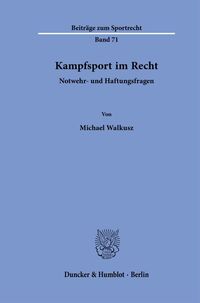 Kampfsport im Recht