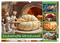 Zauberhafte Miniaturwelt (Wandkalender 2026 DIN A3 quer), CALVENDO Monatskalender