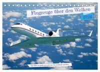 Flugzeuge über den Wolken (Tischkalender 2026 DIN A5 quer), CALVENDO Monatskalender