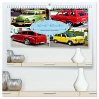 Kombi-Klassiker - British Estate Cars in Kuba (hochwertiger Premium Wandkalender 2026 DIN A2 quer), Kunstdruck in Hochglanz