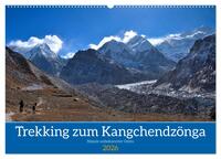 Trekking zum Kangchendzönga (Wandkalender 2026 DIN A2 quer), CALVENDO Monatskalender