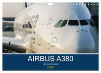 Airbus A380 Superjumbo 2026 (Wandkalender 2026 DIN A4 quer), CALVENDO Monatskalender