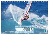 Windsurfen: Wasser, Gischt und Wellen - Edition Funsport (Wandkalender 2026 DIN A2 quer), CALVENDO Monatskalender