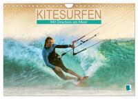 Kitesurfen: Mit Drachen am Meer (Wandkalender 2026 DIN A4 quer), CALVENDO Monatskalender