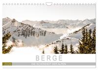Berge - Die Schönheit der Alpen (Wandkalender 2026 DIN A4 quer), CALVENDO Monatskalender