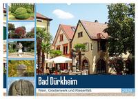 Bad Dürkheim - Wein, Gradierwerk und Riesenfaß (Wandkalender 2026 DIN A2 quer), CALVENDO Monatskalender