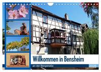 Willkommen in Bensheim an der Bergstraße (Wandkalender 2026 DIN A4 quer), CALVENDO Monatskalender