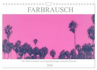 Farbrausch - die Welt in Pastell (Wandkalender 2026 DIN A4 quer), CALVENDO Monatskalender