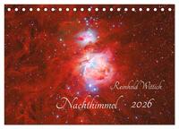 Nachthimmel (Tischkalender 2026 DIN A5 quer), CALVENDO Monatskalender