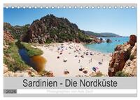 Sardinien – Die Nordküste (Tischkalender 2026 DIN A5 quer), CALVENDO Monatskalender