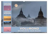 Vollmond - Momente der Ruhe (Wandkalender 2026 DIN A2 quer), CALVENDO Monatskalender