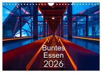 Buntes Essen 2026 (Wandkalender 2026 DIN A4 quer), CALVENDO Monatskalender