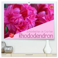 Rhododendron Schönheiten im Garten (hochwertiger Premium Wandkalender 2026 DIN A2 quer), Kunstdruck in Hochglanz
