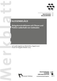 Merkblatt Außenbeläge: 2008-07 [historisch] (PDF)