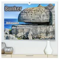 Bunker Zeitzeugen der Geschichte (hochwertiger Premium Wandkalender 2026 DIN A2 quer), Kunstdruck in Hochglanz