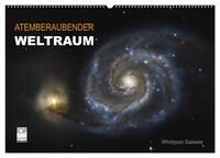 Atemberaubender Weltraum (Wandkalender 2026 DIN A2 quer), CALVENDO Monatskalender