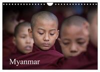 Myanmar 2026 (Wandkalender 2026 DIN A4 quer), CALVENDO Monatskalender