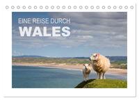 Wales / AT-Version (Tischkalender 2026 DIN A5 quer), CALVENDO Monatskalender