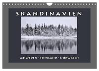 SKANDINAVIEN (Wandkalender 2026 DIN A4 quer), CALVENDO Monatskalender