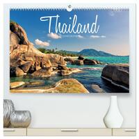 Thailand Impressionen (hochwertiger Premium Wandkalender 2026 DIN A2 quer), Kunstdruck in Hochglanz