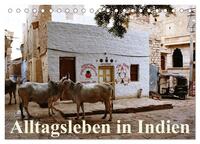 Alltagsleben in Indien (Tischkalender 2026 DIN A5 quer), CALVENDO Monatskalender