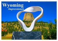 Wyoming • Impressionen (Wandkalender 2026 DIN A2 quer), CALVENDO Monatskalender