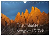Traumhafte Bergwelt Kalender (Wandkalender 2026 DIN A4 quer), CALVENDO Monatskalender