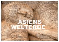 Asiens Welterbe (Tischkalender 2026 DIN A5 quer), CALVENDO Monatskalender