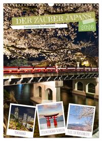 DER ZAUBER JAPANS Faszinierende Impressionen (Wandkalender 2026 DIN A3 hoch), CALVENDO Monatskalender
