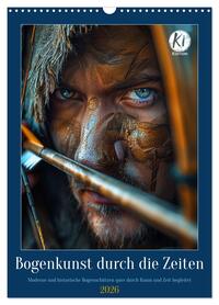 Bogenkunst durch die Zeiten (Wandkalender 2026 DIN A3 hoch), CALVENDO Monatskalender