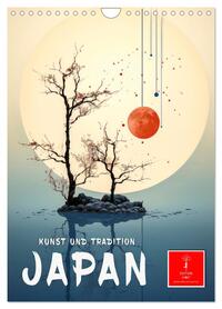 Japan - Kunst und Tradition (Wandkalender 2026 DIN A4 hoch), CALVENDO Monatskalender
